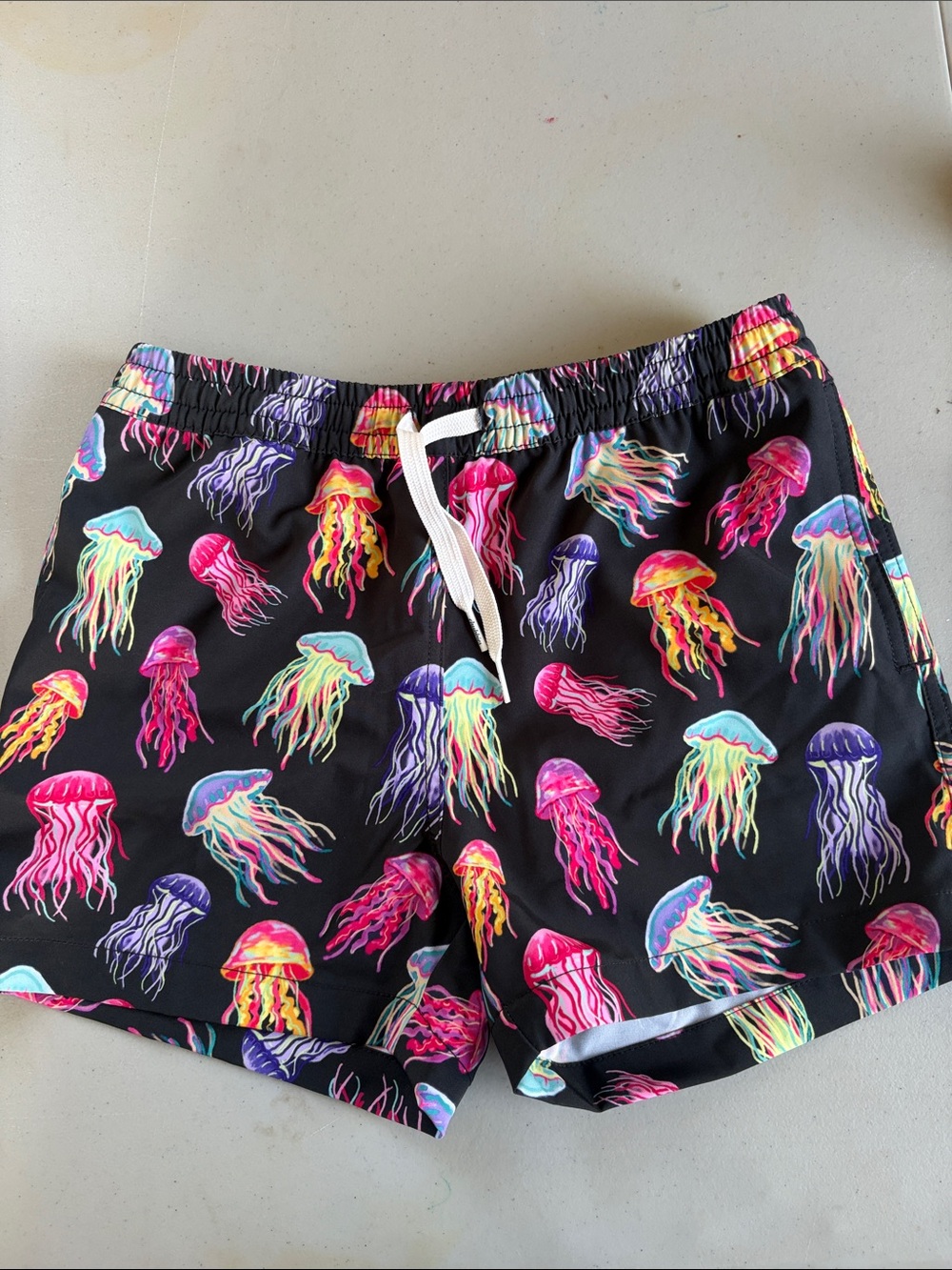 Chubbies Boys 'Don't Be Jellies' Jellyfish Swim Trunks Size Youth Medium 10/12